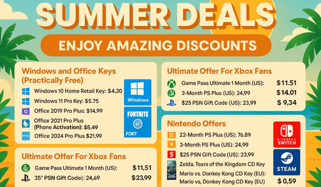 Electronic First Summer Deals - Enjoy Amazing Discounts