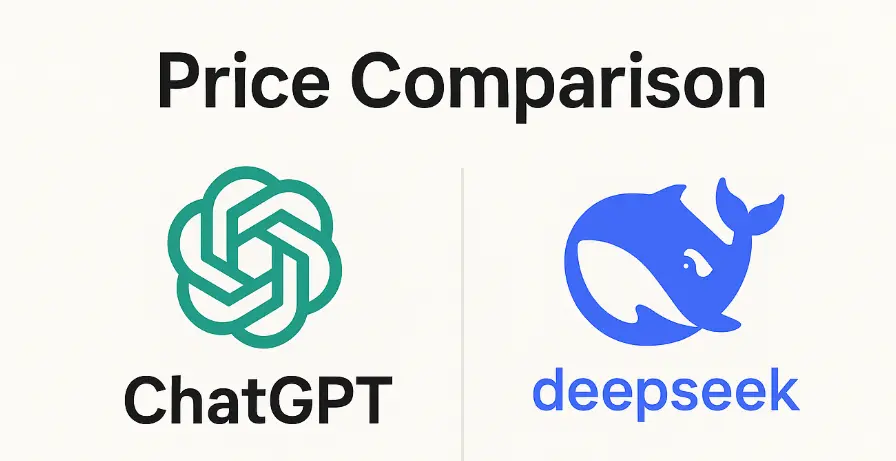 Price Comparison (ChatGPT Vs DeepSeek)